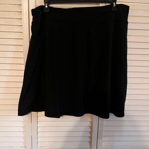 Koral Black Circle Skirt